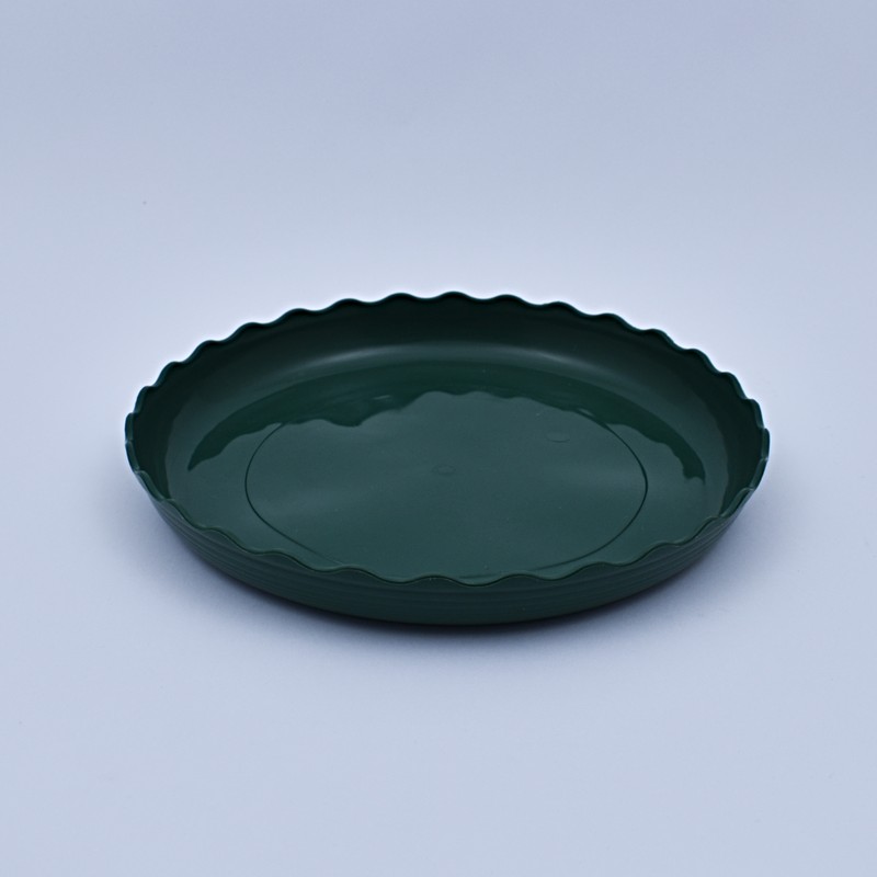 base para plantera verde 24cm