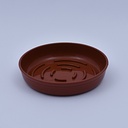 Base para plantera marrón 18cm
