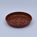Base para plantera marrón  24cm