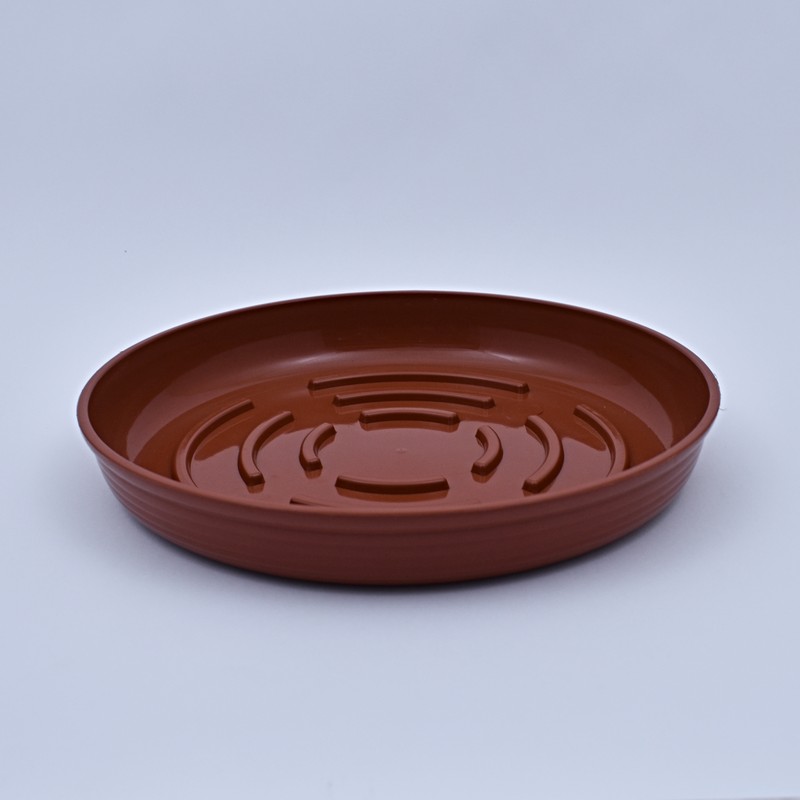 Base plantera marrón 28cm