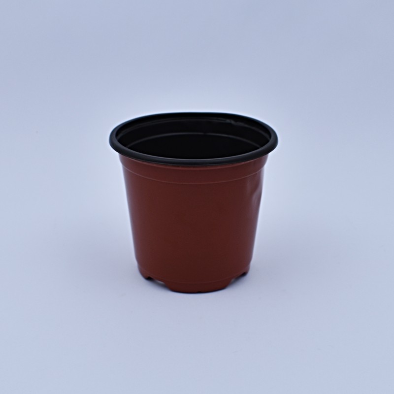Plantera termoformado marrón 12*10cm