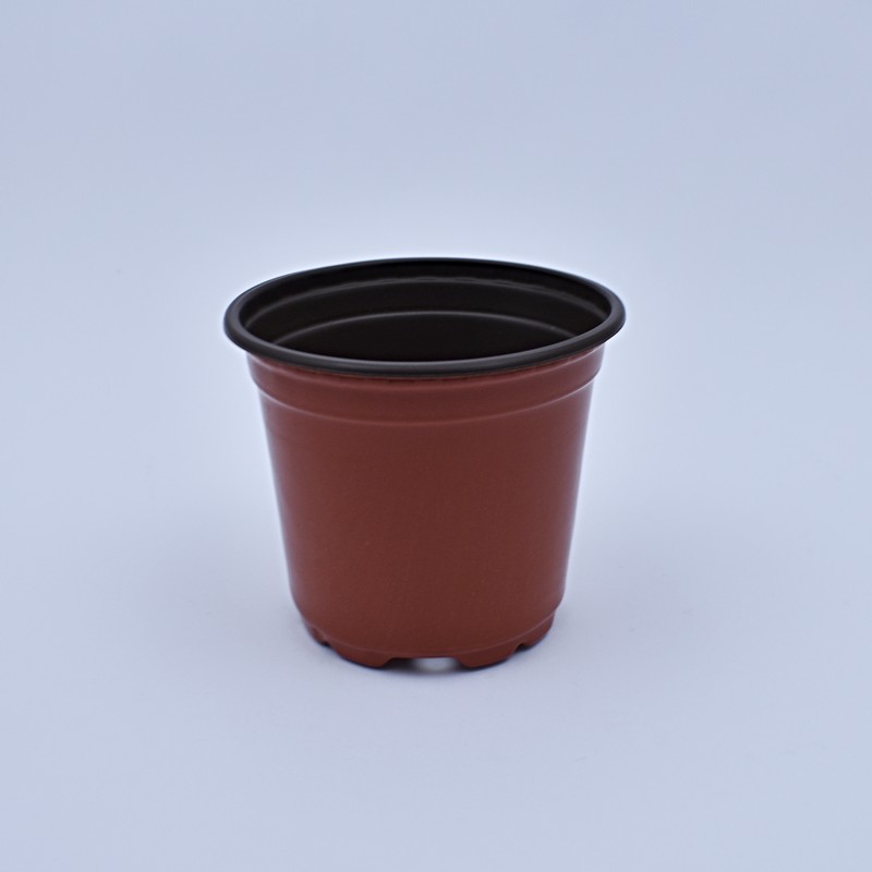 Plantera termoformado marrón 10*10cm