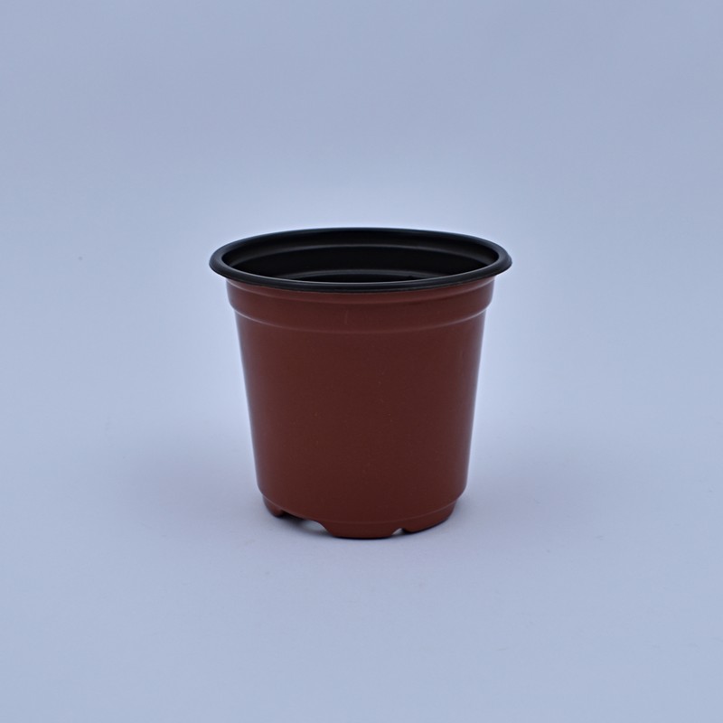 Plantera termoformado marrón 10*9cm