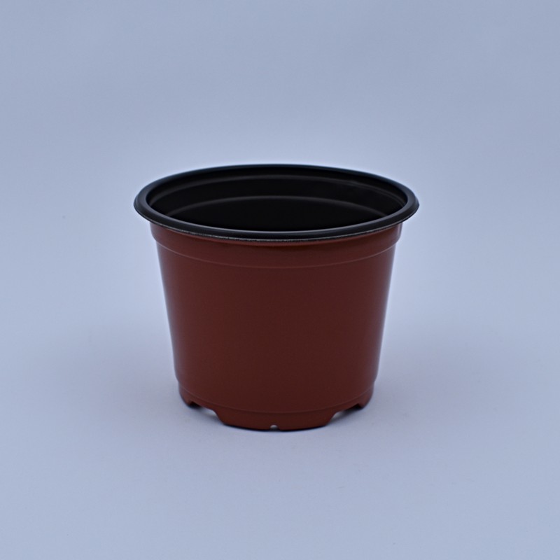 Plantera termoformado marrón 15*11cm