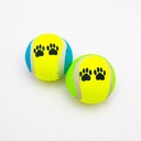 Pelota de tenis para mascota 2 piezas