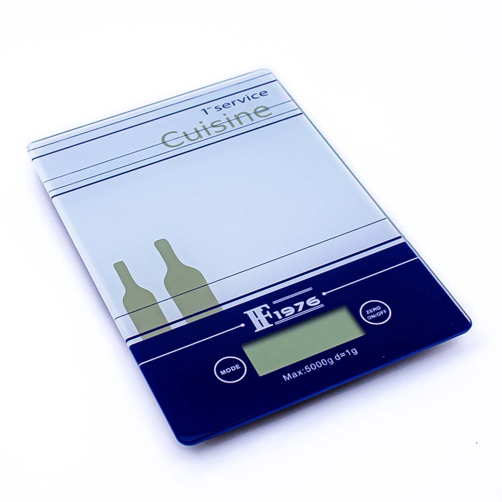 Balanza digital de cocina vidrio 1 a 5000g
