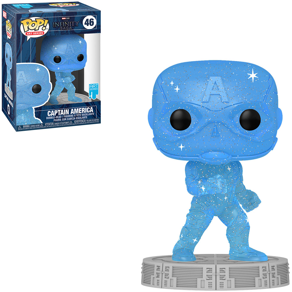 FUNKO POP ART SERIES MARVEL THE INFINITY SAGA - CAPTAIN AMERICA 46