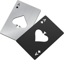 Abridor de acero diseño POKER ACE 85*54mm