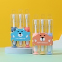 Cepillo diente para niños 3pc con miniventosa