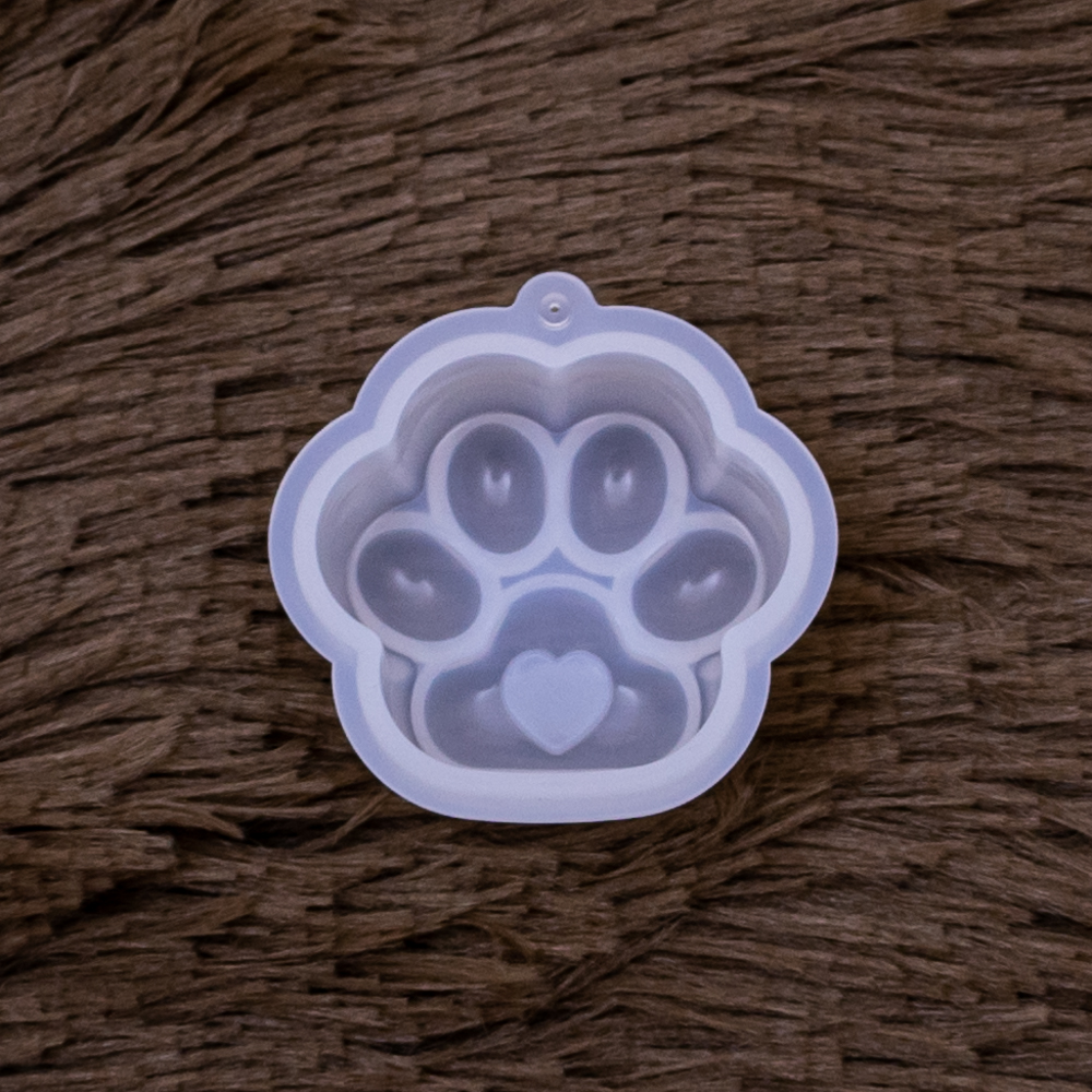 Molde de silicona pata de gato 5*5cm