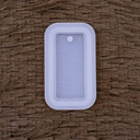 Molde de silicona Colgante rectangular 6.3*3.7cm