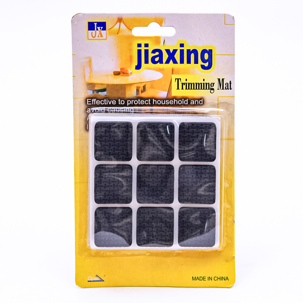 Goma protector cuadrado para muebles 2,5cm
