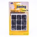 Goma protector cuadrado para muebles 2,5cm