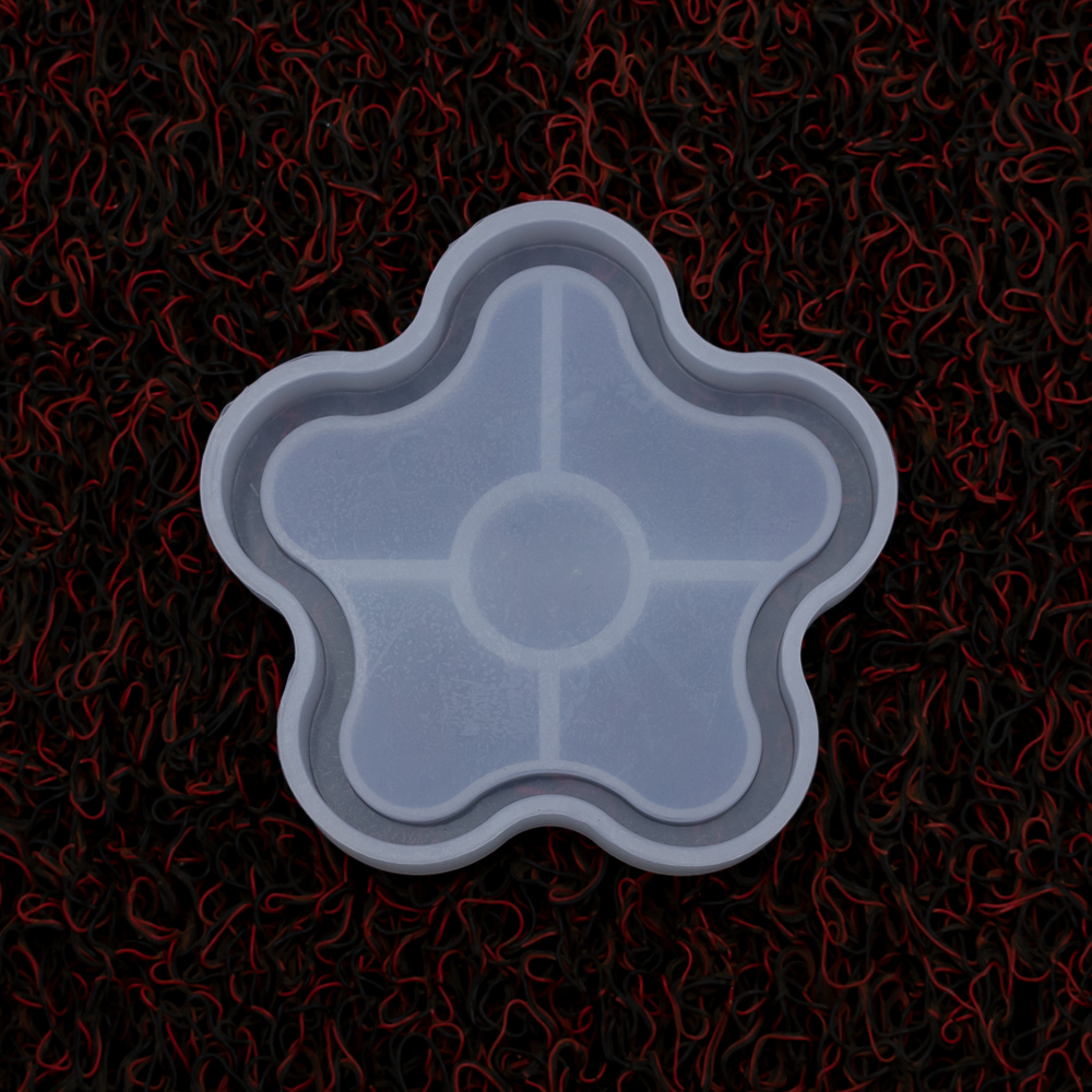 Molde de silicona flor mosaico 100*90mm