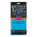Papel de seda liso 10pc 50cmx50cm