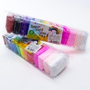 Masilla mix de color 12pc SUPER CLAY