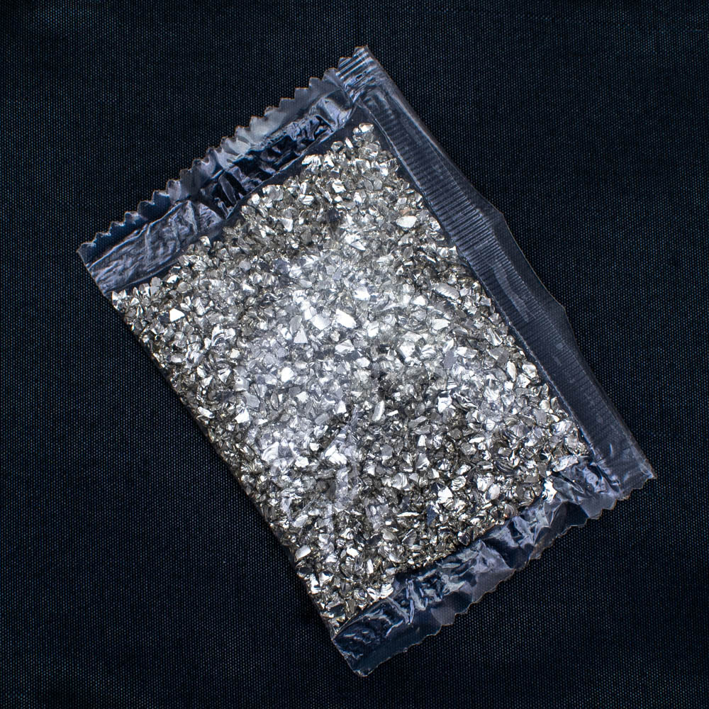 Piedra creativo 1-2mm 20g plateado