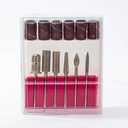 Brocas de desgaste para uñas 12 piezas