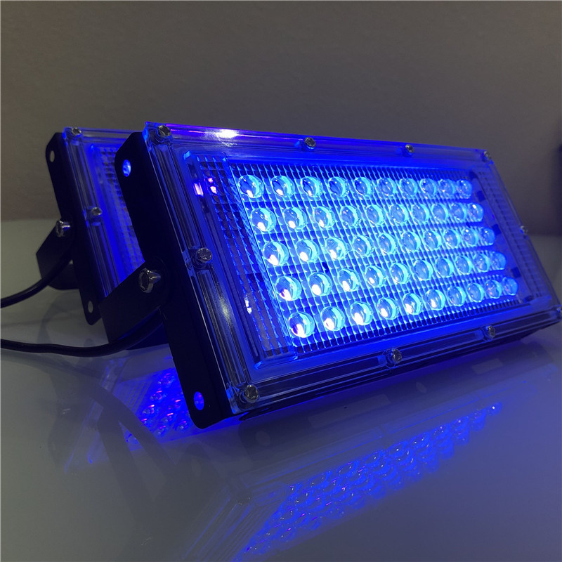 Lampara reflector ULTRAVIOLETA 20w 10*20cm 220v
