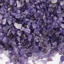 Piedra de vidrio lila 450g 5-7mm