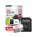 Memoria micro SD 32GB 80MB/s SanDisk Ultra C10 Con Adaptador