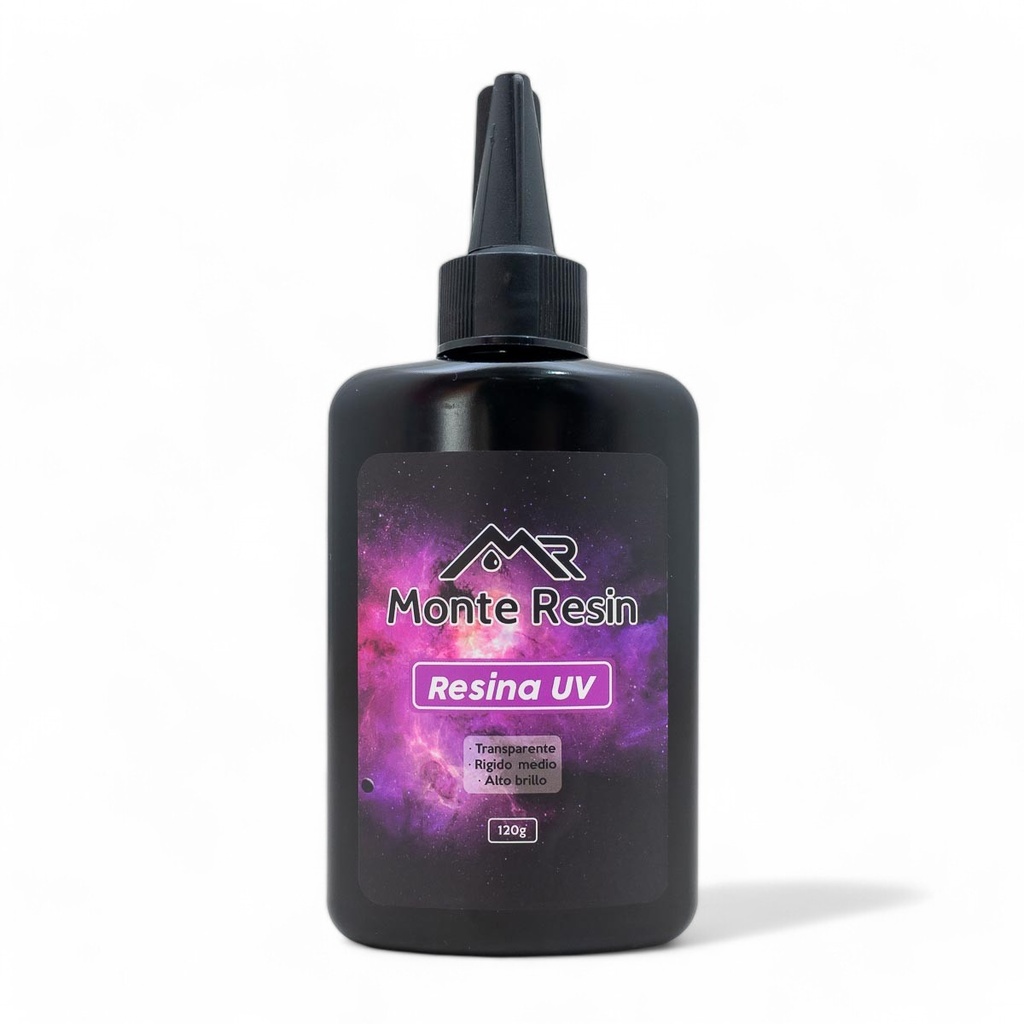 MONTERESIN UV 120g Rigido medio / baja viscocidad