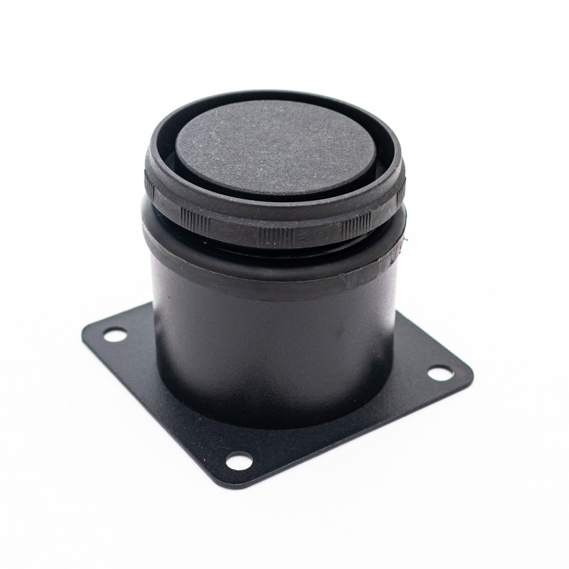 Pata negro de acero inoxidable 50*50mm