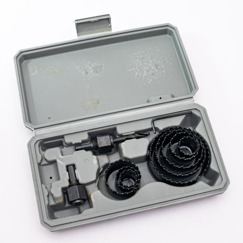Set mecha corona para madera 8 piezas