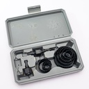 Set mecha corona para madera 8 piezas