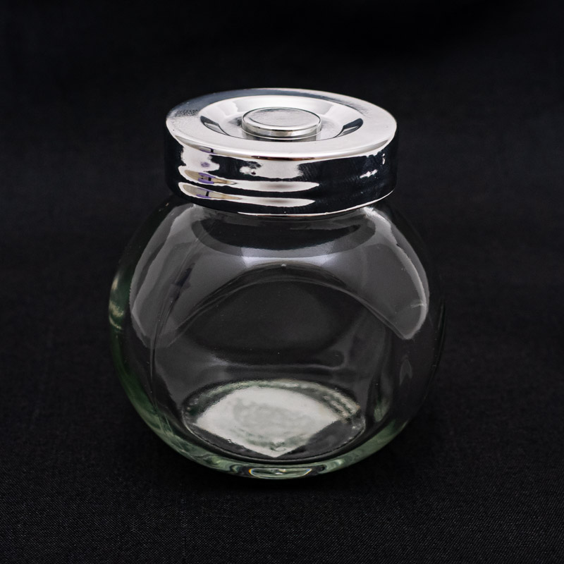 Frasco de vidrio con tapa 100ml
