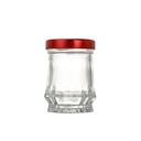 Frasco de vidrio con tapa 8.5cm 100ml