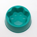 Plato para mascota de plastico 17cm