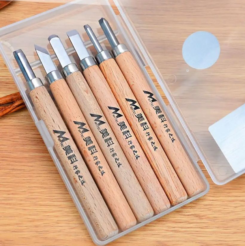 Juego de gubias 6pc MYTEC