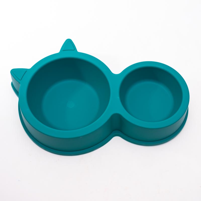 Plato para mascota 2 divisiones