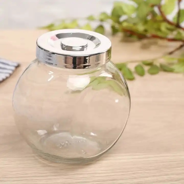 Frasco de vidrio con tapa 280ml