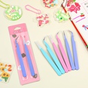 Set de pinza recto y encorbado 2pc