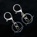 Accesorio para llavero plateado10 piezas