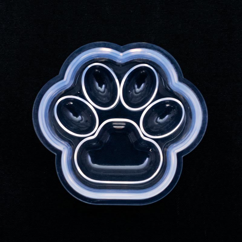 Molde de silicona palma de gato 54*48*29mm