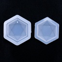 Molde de silicona dije geométrico 4*3.5cm