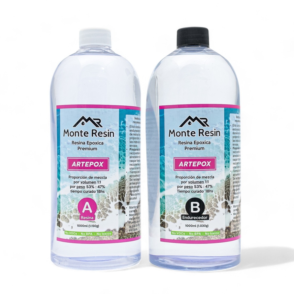Resina epoxica MONTERESIN Artepox Kit 2.18KG (1:1)
