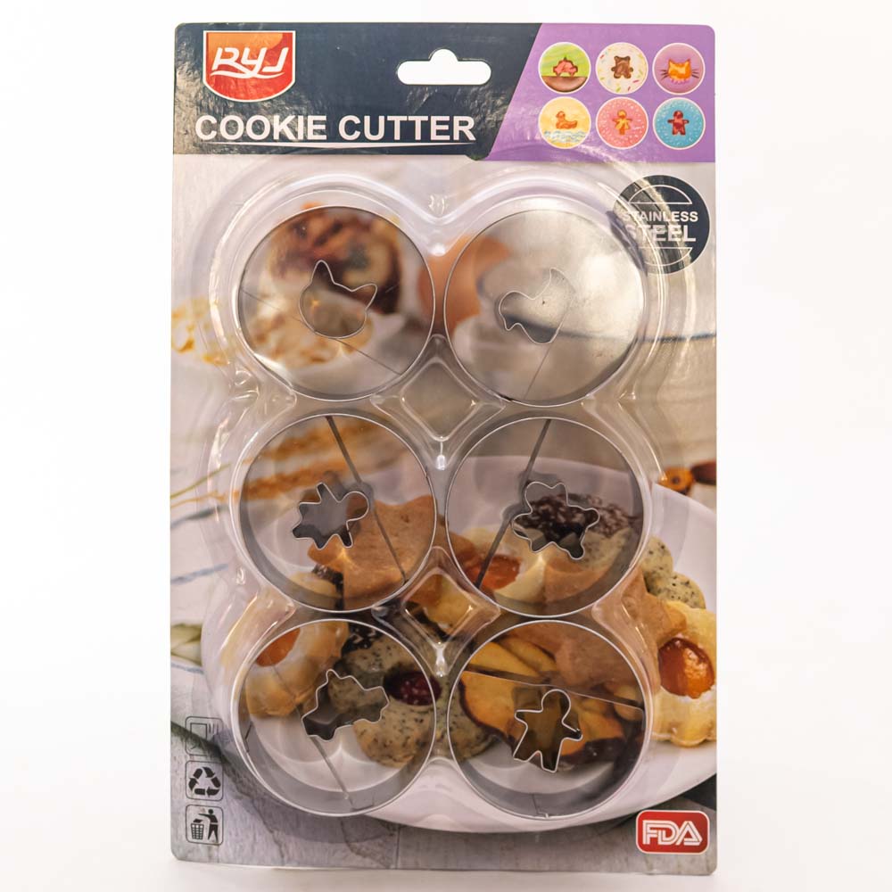 Cortador de galletas inox
