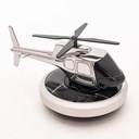 Fragancia solar para auto diseño Helicoptero