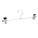 Percha de metal con pinza 10 piezas