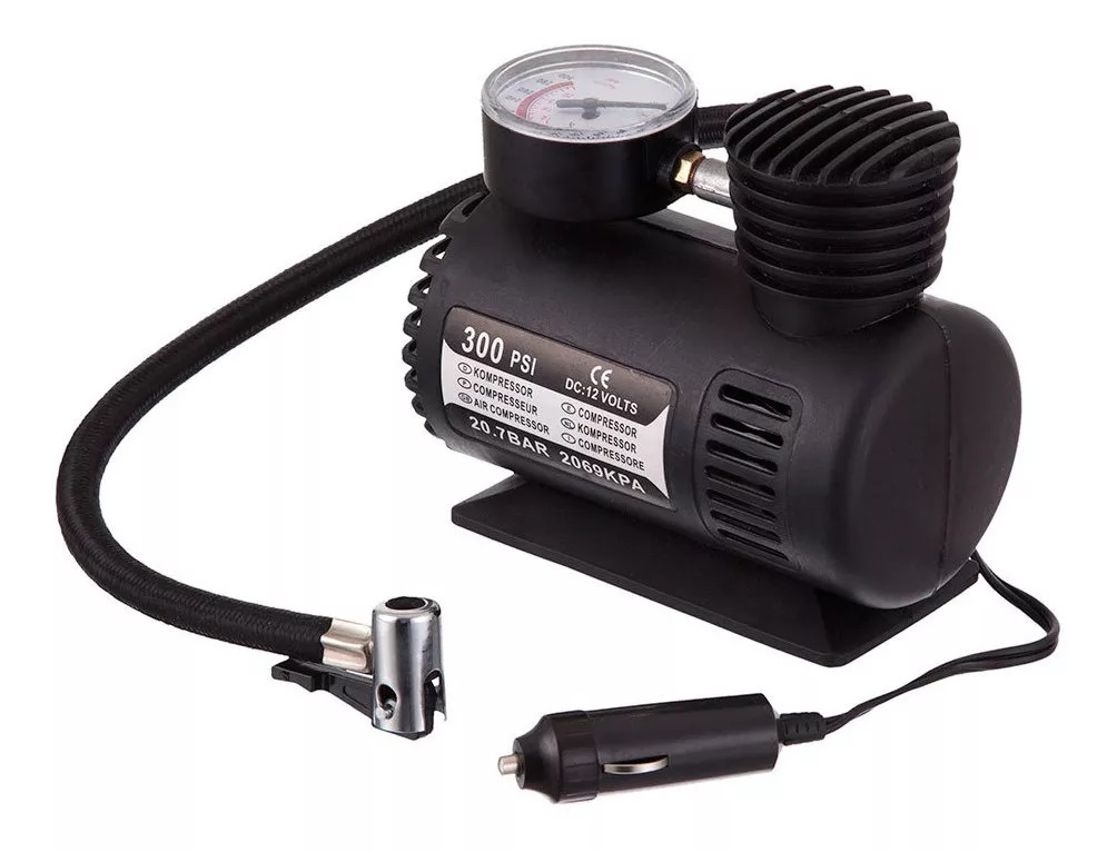 Inflador con compresor 300psi