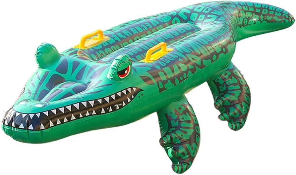 Salvavida forma de cocodrilo 150cm