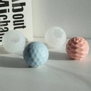 Molde de silicona esfera 5*5.5cm 2pc
