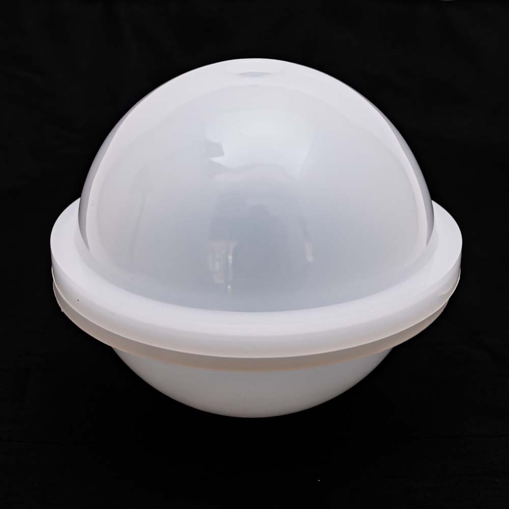 Molde de silicona esfera 2 pc 11.6cm