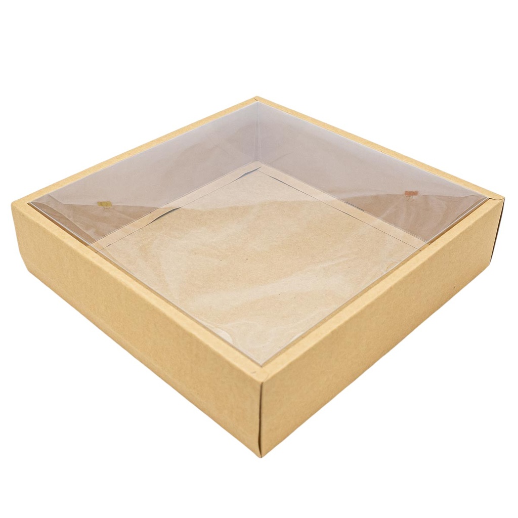 Caja con visor 30*30*8cm 12 piezas
