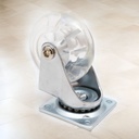 Rueda para mueble 62mm 30kg giratorio