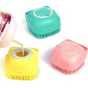 Cepillo de silicona con porta jabon
